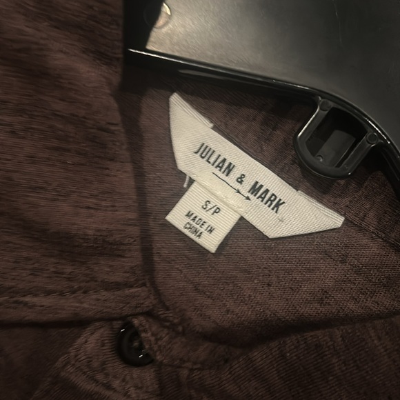 Julian & Mark Men’s Brown Polo Shirt NWOT - Picture 4 of 5